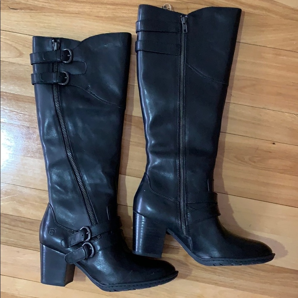 Born leather boots